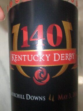 140th Kentucky Derby Glass from 2005